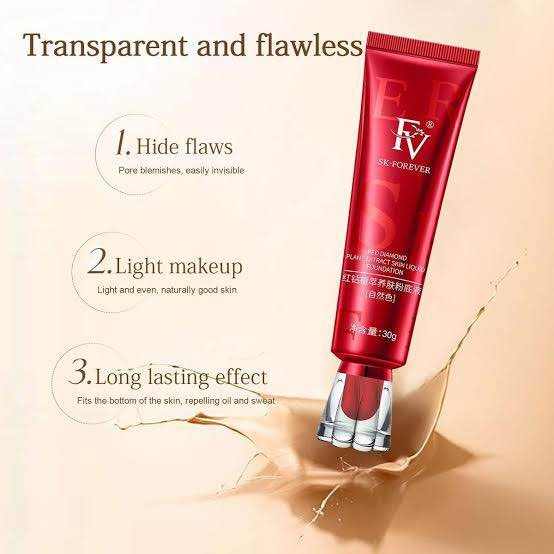 FV Waterproof Matte Foundation – Ivory 30g